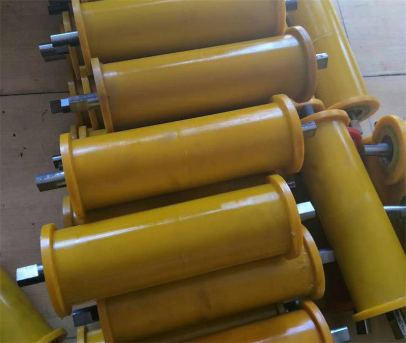 聚氨酯地轮 矿用地滚 矿井地滚 斜井地滚 地辊 型号齐全 支持定制